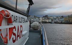Møre og Romsdal har flest drukninger så langt i år. Her er en av fylkets redningsskøyter, RS «Idar Ulstein» på vei inn til Ålesund. Foto: Martin Hauge-Nilsen