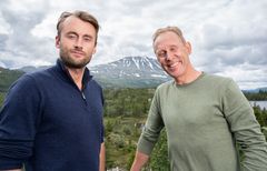 Årets programlederduo: Petter Northug og Gunde Svan. Foto: Espen Solli/TV 2