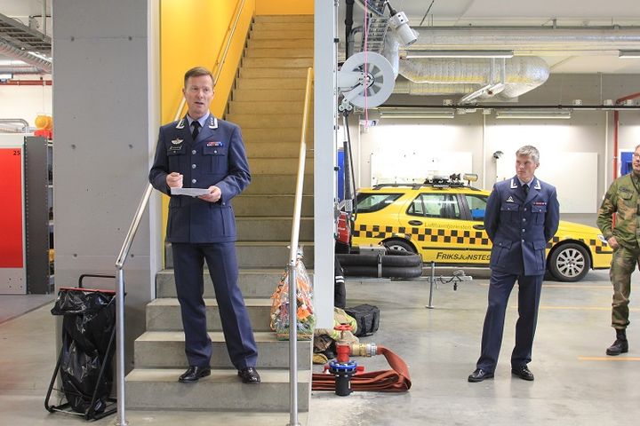 Helge Rasmussen, sjef 139 Luftving på Bardufoss