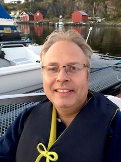 Edmond Wold Gaulen er fagsjef på båt i Frende.