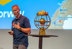 GLEDER SEG: Daglig leder Knut-Eirik Dybdal i Arctic Race of Norway gleder seg til store prestasjoner og folkefest. Foto: Rune Dahl/ARN