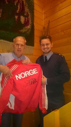 Oddvar Brå og Morten Skaret Sørensen
