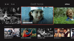 Skjermbilde av Altibox sin nye strømmetjeneste Godt Norsk, som vil romme bredt norsk innhold. Både kortfilmer, dokumentarer og animasjonsfilmer blir tilgjengelig for kundene.