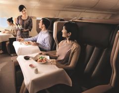 God mat og drikke er en annen årsak til at verdens mest premierte flyselskap nok en gang gikk til topps.