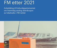 Rapporten om fremtiden på FM overrekkes kulturminister Trine Skei Grande i Bergen onsdag 8. mai