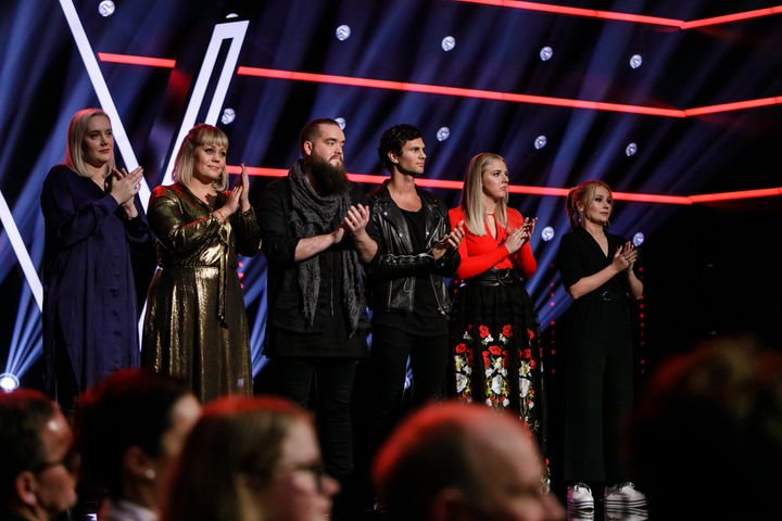 The Voice 2017: Seks deltagere kjemper om fem plasser.