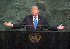 20. januar 2017 ble Donald Trump tatt i ed som USAs president. Nå etter ett år i presidentstolen har Trump skapt mange reaksjoner fra ulike deler av FN-systemet. På FN.no har vi samlet de viktigste reaksjonene fra FN-hold. Foto: UN Photo/Cia Pak