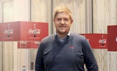Magnus Godiksen, Ansvarlig for internkommunikasjon. Foto: Coca-Cola Enterprises Norge AS