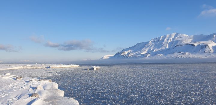 Mars er den tolvte måneden på rad gjennomsnittstemperaturen i Norge har ligget over normalen. På Svalbard har imidlertid temperaturen ligget over normalen i 100 måneder i strekk. Foto: Ine-Therese Pedersen
