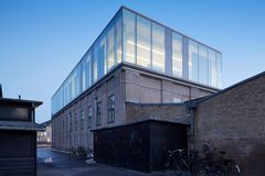 «Damesalen» på «Institut for Idræt på Københavns Universitet». Foto: Søren Aagaard