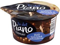 Piano® Duo yoghurt sjokolade og sjokocrisp