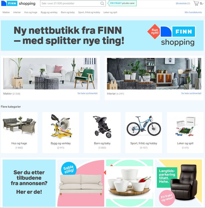 Den nye markedsplassen samler flere nettbutikker med nye varer på ett sted, og skal gjøre det enklere for nordmenn å handle møbler og interiør på nett.