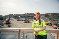 Sunniva Dehli (22) går byggingeniør-linja på Høgskolen på Vestlandet. Foto: Max Emanuelson