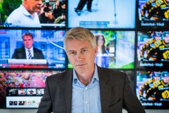 Sjefredaktør og administrerende direktør Olav T. Sandnes i TV 2. Foto: Jan-Petter Dahl, TV 2.
