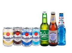 Et utvalg av Ringnes' øl uten alkohol.