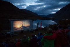 Magisk stemning. Jotunheimen skaper en unik atmosfære for Fjellfilmfestivalen. Foto: Katrin Moe/Fjellfilm
