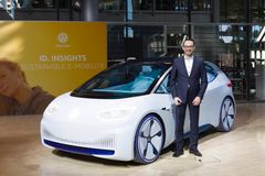 Christian Senger, leder for elektrisk drivlinje i Volkswagen.