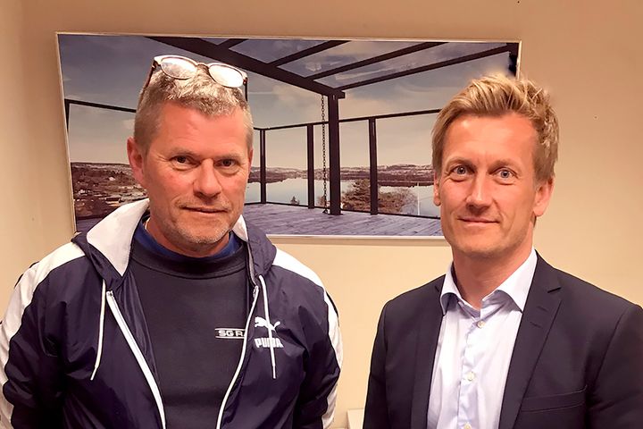 Terje Svendsen og André Thomsen.