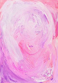 Sirenes maleri Hidden Face i Pink versjon