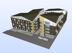 AF Gruppen skal bygge 230 nye studentboliger i Fredrikstad.