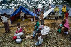Rohingya-fyktninger i Cox’s Bazar, Bangladesh. Foto: WFP/Saikat Mojumder