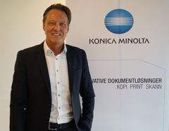 Adm direktør i Konica Minolta; Bjørn Morten Stenslie