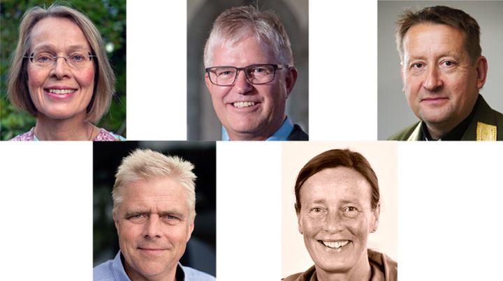 Disse er nominert til å bli biskop i Stavanger: Marta Botne, Helge S. Gaard, Alf Petter Bu Hagesæther, Haakon Kessel og Anne Lise Ådnøy.