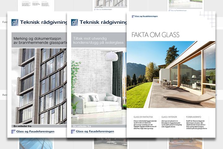 Glass og Fasadeforeningen har utgitt tre nye veiledere.