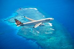 Fiji Airways flyr deg i samarbeide med Singapore Airlines til de vakre øyene i Fiji-øygruppen.