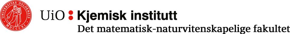 Logo UiO Kjemisk institutt