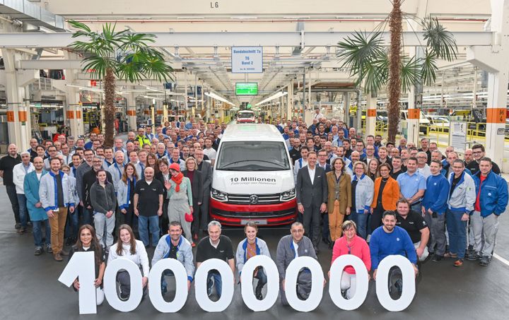 Kjøretøy nr. 10 million fra Volkswagen Nyttekjøretøy