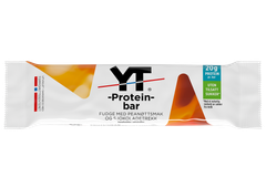YT® proteinbar fudge og peanøtt med sjokoladetrekk
Proteinrik bar uten tilsatt sukker