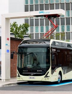 ABB leverer 450 kW hurtiglading for elbusser i Gøteborg.