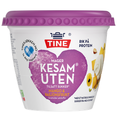 Kesam® UTEN mango & pasjonsfrukt
Proteinrik Kesam® - helt uten tilsatt sukker