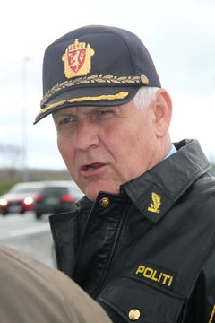 Leder for Utrykningspolitiet, Runar Karlsen. Foto: UP.
