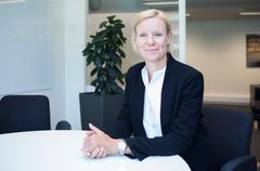Annika Persson, skadesjef i Codan Forsikring. Foto: Codan Forsikring.