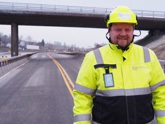Prosjektdirektør Øyvind Moshagen i Nye Veier E6 Innlandet. (Foto: Nye Veier)