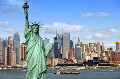 USA - NORDMENNS DRØMMEDESTINASJON: USA, med storbyen New York i spissen, er blant toppdestinasjonene på FINN reise hittil i år. New York har hatt en økning på 22 prosent i antall flybillettbestillinger sammenlignet med samme periode i fjor. Foto: Shutterstock.
