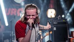 Vokalisten i Lüt, Markus Danielsen Danjord. Foto: Mattis Folkestad/ NRK P3