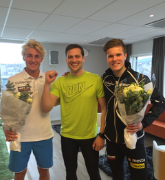 Casper Ruud, Aleksander Holter og Daniel Stock stiller alle på startstreken i dagens løp.