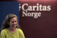 Anne Nogva, leder av Caritas au pair senter Foto: Herman Dreyer/Caritas Norge