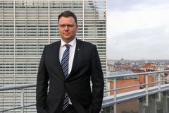 Statssekretær Brage Baklien i Brussel (Foto: Samferdselsdepartementet)