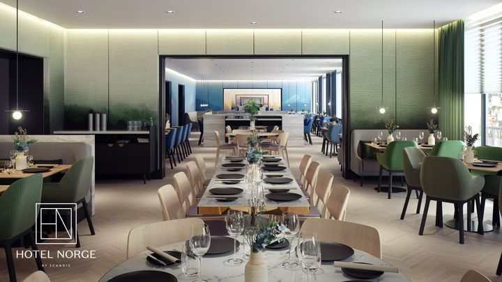 Restaurant Nova (Design by Concrete Architects and MIR)