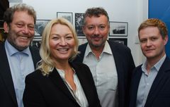 Ny ledergruppe i Bellona. Fra venstre: Frederic Hauge, Erle Kristin Wagle, Pierre Herben og Pål Brun. Foto: Bellona.