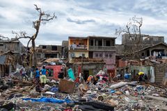 Les Cayes, Haiti, etter at orkanen Matthew rammet oktober 2016. Foto: UN Photo/Logan Abassi