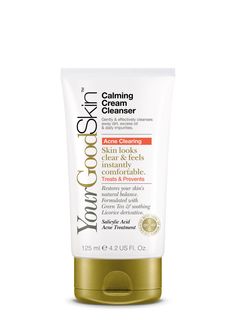 YourGoodSkin Acne Clearing Calming Cream Cleanser (Foto: Boots Norge)