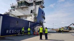 NorSea forsyner skip med strøm i Kristiansund