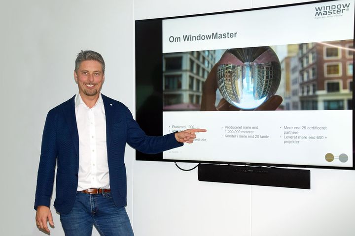 – Lokal tilstedeværelse er viktig, sier Jens L. Mathiasen i WindowMaster. Foto: Privat