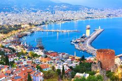 POPULÆRT IGJEN: Tyrkia (her fra Alanya) gjør comeback på reisefronten.  Foto cred: Shutterstock