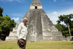 Freeman og produksjonen besøkte blant annet den historiske ruinebyen Tikal i Guatemala. Foto: National Geographic Channels